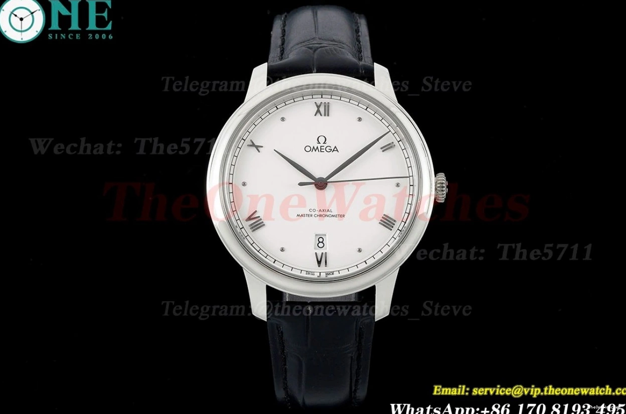 A8800 De Prestige Ville SS White Dial Date MKS 40mm LE 0205